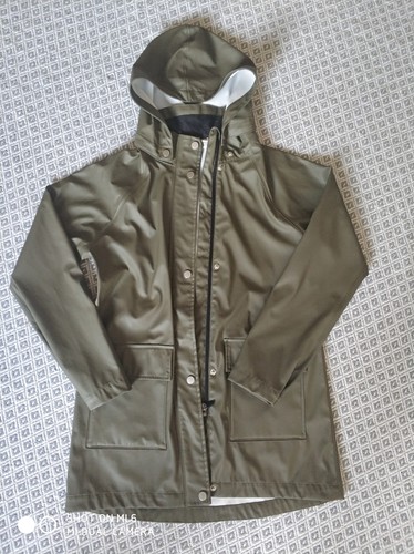 Girls green olive - green, hooded