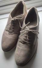 M&S Gold Lace Up Shoes