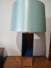 DUNELM Mirrored glass table
