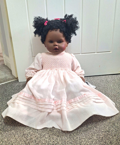 Vintage 1980s zapf doll curly - 1980s,