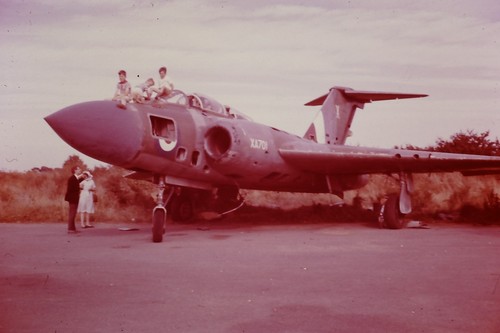 Aircraft slide raf - slide, gloster