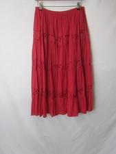 Aldini Red cotton Crinkle