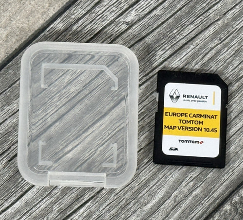 Renault tomtom sat nav card - renault,