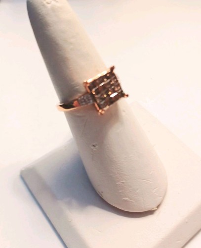 Natural champagne diamond and - diamond,