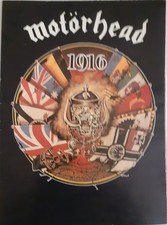 Motorhead 1916 Tour Poster Programme
