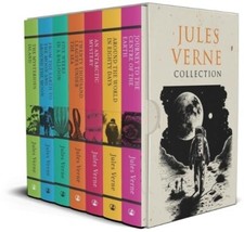 Jules Verne Collection 7 Books Set Mysterious Island, Antarctic Mystery,Five Wee