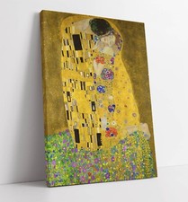 GUSTAV KLIMT, THE KISS -CANVAS