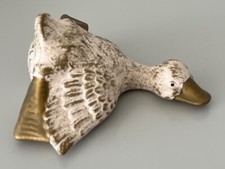 POTTERY GOOSE ORNAMENT