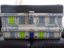 Large old metal trunk. Fully