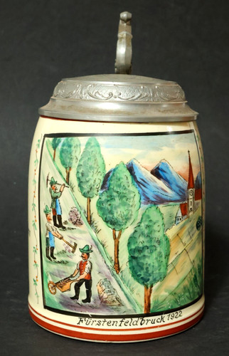 Vintage street guard guild mug - guard,