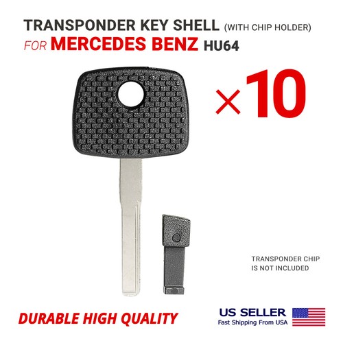 10x transponder key shell - 10x,