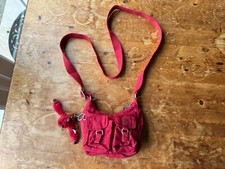 KIPLING RED CROSSBODY HANDBAG