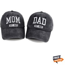 Mom and Dad Hats Est 2025
