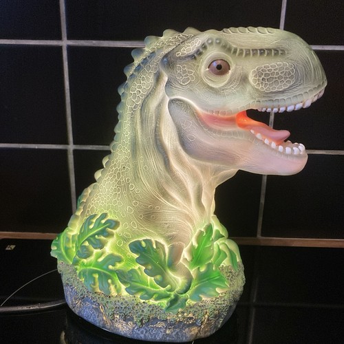 Rex dinosaur head - dinosaur, in