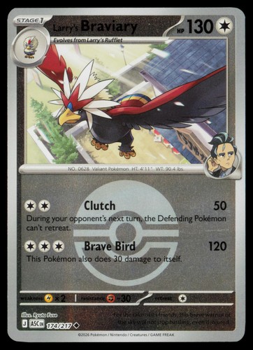 Larry braviary - braviary, (poke