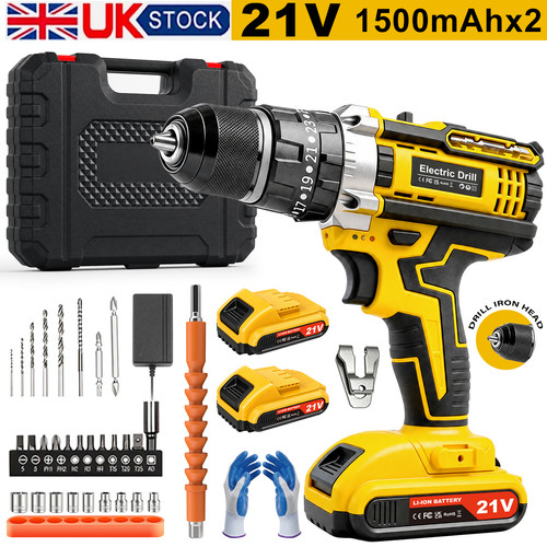 Battery cordless drill 21v - cordless,