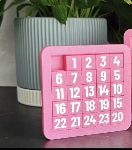 Educational sliding puzzle - educational,