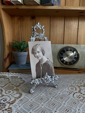 Vintage Brass Easel Picture