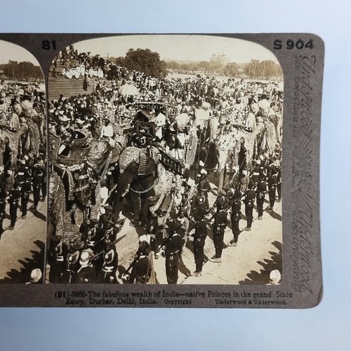 Delhi stereoview c1900 real - stereoview,