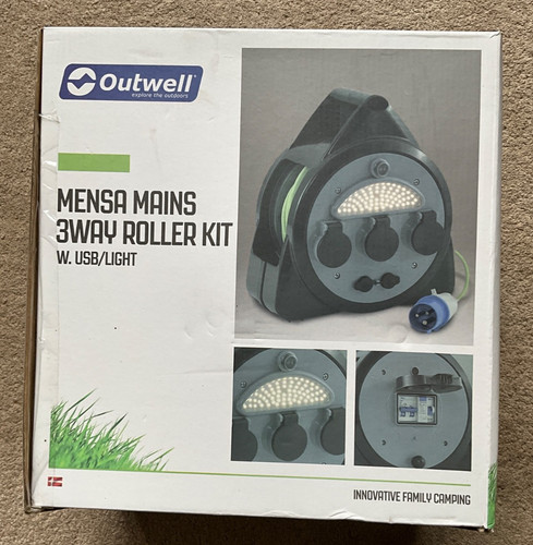Outwell mensa mains - mains, 3-way