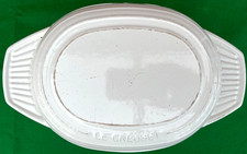 vintage Le Creuset 27 white