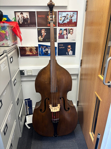 Upright double bass - double,
