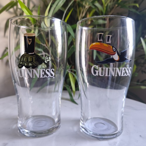Guinness pint glasses - guinness,
