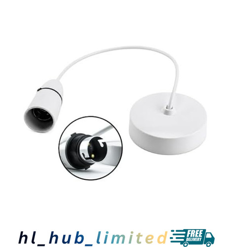 Inch white bayonet ceiling - 9-inch,