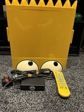 Bart Simpson 15” LCD TV Complete With Original Remote, Leads And Manual