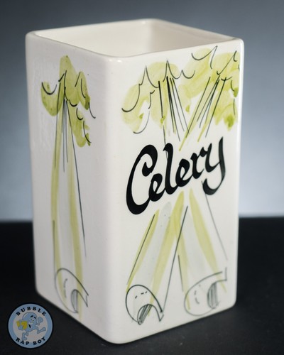 Celery pot hand painted toni - pot,