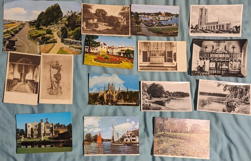 Vintage postcards norfolk - -,