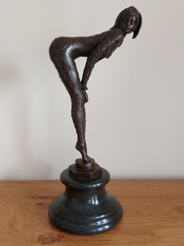 Stunning bronze tanzerin - bronze, 'tanzerin'