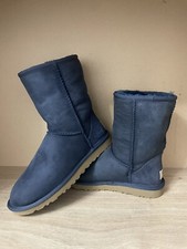 UGG Classic Short Navy Blue