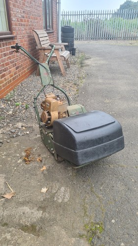 Webb cylinder mower - webb, self