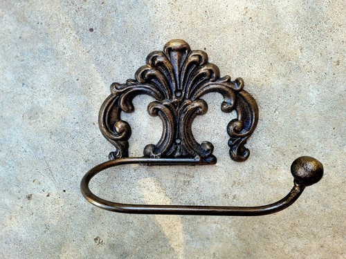 Iron toilet paper holder - iron,