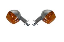 Indicators Complete Pair of Rear Left & Right For Yamaha RS 100 (Drum) 1975-1976