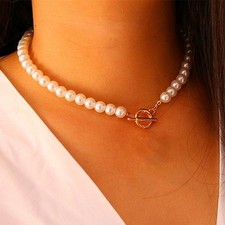 Pearl Imitation White String