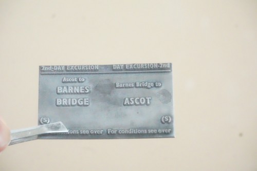 Printing plate for - for, to