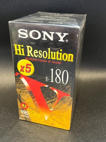 Sony resolution e180 vhs - sony,
