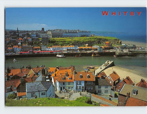 Postcard whitby england - postcard,