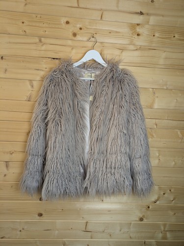 Papaya grey shaggy faux - shaggy,