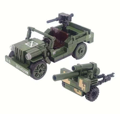 Ww2 jeep block toy - ww2, car