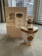 Empty Langs Year Of The Pig Whisky Decanter Genuine Wade Porcelain