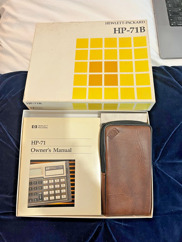 71b hewlett packard - hp-71b,