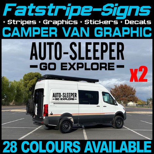 Auto sleeper logo stickers - sleeper,