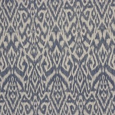 Bohemia ikat indigo fabric - ikat,