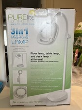 Purelite 3 in 1 Magnifying Lamp with 21 LED's