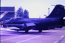 LOCKHEED F.104 STARFIGHTER Aircraft - Original 35mm SLIDE (c1980s)