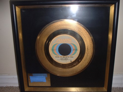 Gallery gold record - gold, nice