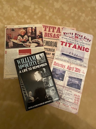 Titanic memorabilia lot - titanic,